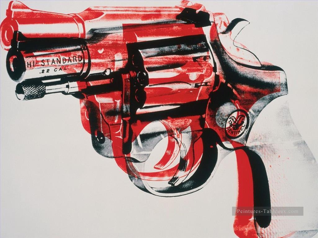 Pistolet 5 Andy Warhol Peintures à l'huile
